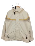 Vorschaubild 1 von Herren Outdoorjacke Beige Gestreift Gr. 44;XS Kapuze