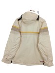 Vorschaubild 2 von Herren Outdoorjacke Beige Gestreift Gr. 44;XS Kapuze