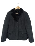 Vorschaubild 1 von Damen Felljacke Gr. 36/S Schwarz Klassisch Elegant Herbst Winter