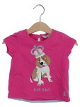 Vorschaubild 1 von Kinder T-Shirt Rosa Gr. 80 mit Beagle Tiermotiv Kurzarm