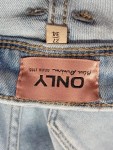 Vorschaubild 3 von Jeans Skinny Fit Damen Gr. W27/34 Blau Baumwolle Polyester Elasthan Uni L29