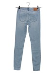 Vorschaubild 2 von Jeans Skinny Fit Damen Gr. W27/34 Blau Baumwolle Polyester Elasthan Uni L29