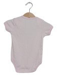 Vorschaubild 2 von Baby Body Gr. 68 Rosa Baumwolle Polyester Blumen Logo