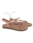 Vorschaubild 1 von Sandaletten Damen Gr. 37 Rosa Casual Strass Riemchensandalen