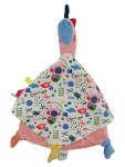Vorschaubild 1 von Schmusetuch Vogel Weltall Mehrfarbig Baby Kuscheltuch 38cm