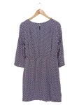 Vorschaubild 2 von MARC O POLO Damen Blusenkleid Gr. 38 M Blau Grafisch Viskose Tunikakleid