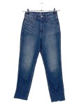 Vorschaubild 1 von Damen Mom Jeans W24 L27 Blau Casual Ultra High-Rise