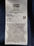 Vorschaubild 4 von Sweatshirt Herren Blau Gr. 48/M Baumwolle Schriftzug Casual Langarm
