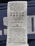 Vorschaubild 5 von Sweatshirt Herren Blau Gr. 48/M Baumwolle Schriftzug Casual Langarm