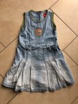 Vorschaubild 3 von Jeanskleid Mädchen Gr. 98 Blau Casual Baumwolle Kleid
