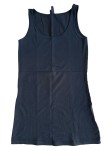 Vorschaubild 1 von Unterhemd Damen Schwarz Gr. XS Baumwolle Uni Casual Ärmellos Freizeit