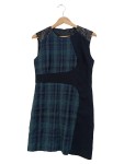 Vorschaubild 1 von Damen festliches Kleid Gr. 38;M Kariert Mehrfarbig Elegant Pailletten