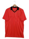 Vorschaubild 1 von Herren Fußball Trikot Schiedsrichter Rot Gr. 48/M Kurzarm Sportlich Climalite