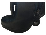 Vorschaubild 2 von Damen Stiefelette Gr. 36 Schwarz Elegant Reißverschluss Stiefel