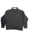 Vorschaubild 1 von Herren Sweatshirt Pullover Grau XL mit Reißverschluss Baumwolle