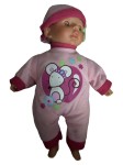 Vorschaubild 1 von Babypuppe Mädchen Puppe Rosa Casual Stoffpuppe