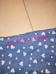 Vorschaubild 2 von Jeanskleid Kinder Blau Gr. 80 Baumwolle Punkte Casual