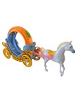 Vorschaubild 1 von Kutsche mit Pferd Spielfigur Mehrfarbig Kinder Spielzeug