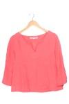 Vorschaubild 1 von Damen Bluse Gr. 32/XS Rot Casual Elegant V-Ausschnitt