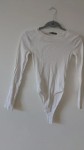 Vorschaubild 3 von Damen Body Langarm Rippstrick Gr. 36/S Weiß Casual