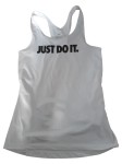 Vorschaubild 1 von Damen Just Do It Tank Top Sport Shirt weiß Gr. 36/S
