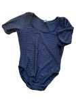 Vorschaubild 1 von Damen Body Gr. 40/L Schwarz Kurzarm Strukturmuster