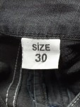 Vorschaubild 4 von Herren Jeans Slim Fit W30/46/S Schwarz Casual Denim Hose