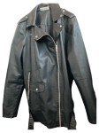 Vorschaubild 1 von Damen Lederjacke Bikerjacke Gr. 40/L Schwarz Casual
