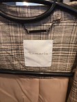 Vorschaubild 3 von Damen Trenchcoat Gr. 34 Beige Kariert Klassisch Mantel
