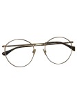 Vorschaubild 1 von ANDY WOLF EYEWEAR Brille Unisex Gold Metall Rund Handmade