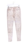 Vorschaubild 1 von Levis Damen Jeans Slim Fit W26/34/XS Beige Ethno Muster Casual Vintage