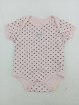 Vorschaubild 2 von Baby Body Kinder Gr. 68 Rosa Punkte Kurzarm
