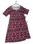 Vorschaubild 1 von Damen Freizeitkleid Gr. 42 Rot Paisley Casual
