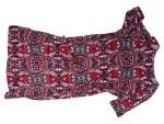 Vorschaubild 2 von Damen Freizeitkleid Gr. 42 Rot Paisley Casual