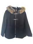 Vorschaubild 1 von Felljacke Damen Gr. 36/S Schwarz Casual