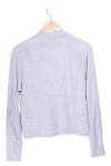 Vorschaubild 2 von Damen Pullover Rollkragen XS/32 Grau Basic