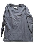 Vorschaubild 1 von Langarmshirt Herren Gr. 52/L Grau Baumwolle Uni Casual