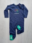 Vorschaubild 2 von BENETTON Baby Overall Body Gr. 82 Blau Regenbogen Hasen Baumwolle