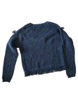 Vorschaubild 2 von Kinder Pullover Gr. 164 Blau Casual Fransen