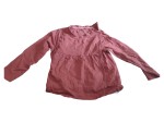 Vorschaubild 1 von Langarmshirt Kinder Gr. 92 Rot Baumwolle Elasthan Uni Casual Knopf