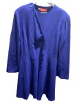 Vorschaubild 1 von Ungaro Etuikleid Damen Gr. 40 Blau Elegant Business Wolle
