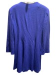 Vorschaubild 2 von Ungaro Etuikleid Damen Gr. 40 Blau Elegant Business Wolle