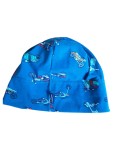 Vorschaubild 1 von Kinder Mütze Blau Beanie mit Fahrzeugmuster Baumwolle Casual