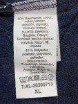 Vorschaubild 3 von Herren Langarmshirt XL Blau Casual V-Ausschnitt