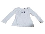 Vorschaubild 1 von Langarmshirt Mädchen Gr. 80 Weiß Sterne Casual