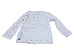 Vorschaubild 2 von Mädchen Langarmshirt Gr. 80 Weiß Sterne Casual