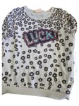 Vorschaubild 2 von Sweatshirt Kinder Grau Gr. 158 Baumwolle Tiermotive Casual Langarm