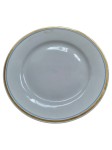 Vorschaubild 1 von Essteller Weiß Porzellan Klassisch 18cm Teller mit Goldrand