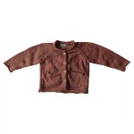Vorschaubild 1 von Strickjacke Kinder Gr. 62 Braun Casual Baumwolle