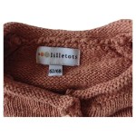 Vorschaubild 2 von Strickjacke Kinder Gr. 62 Braun Casual Baumwolle